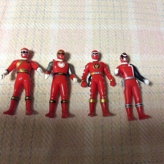 戦隊シリーズ レッド4体
