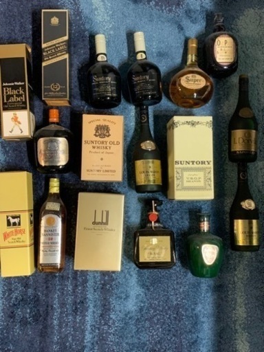 ウイスキー&ブランデー　17本