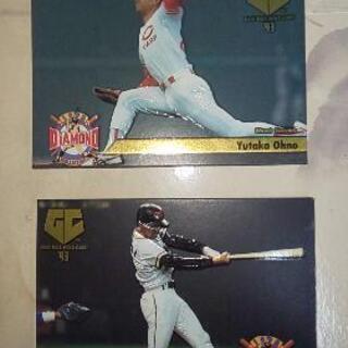 プロ野球カード選んで１枚の画像