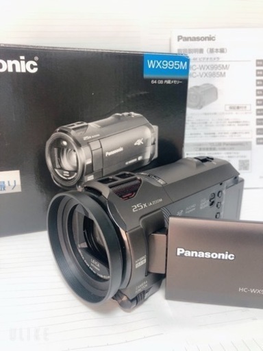 未使用・Panasonic4Kビデオカメラ