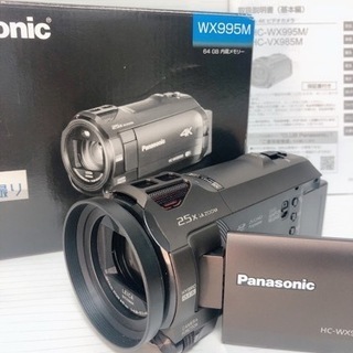 未使用・Panasonic4Kビデオカメラ