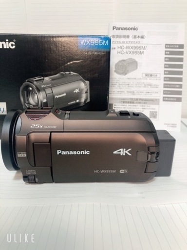 未使用・Panasonic4Kビデオカメラ