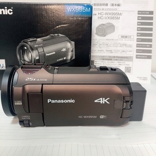未使用・Panasonic4Kビデオカメラ