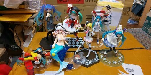 フィギュア 色々 セット 初音ミク 多め 一体足折れてます 未開封含む