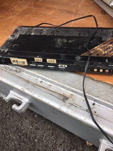 TAPEX VS-5000S 画像安定装置 キャンセラー ノイズ除去 オーディオ ビデオ セレクター ダビング 通電確認のみ