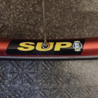 マビックのチューブラーホイール リアのみ+ シマノ製スプロケット9sのセットです。の画像