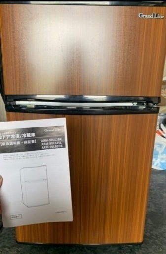 木目調冷蔵庫