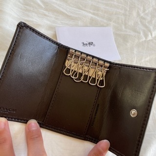 【新品未使用】COACHキーケースの画像