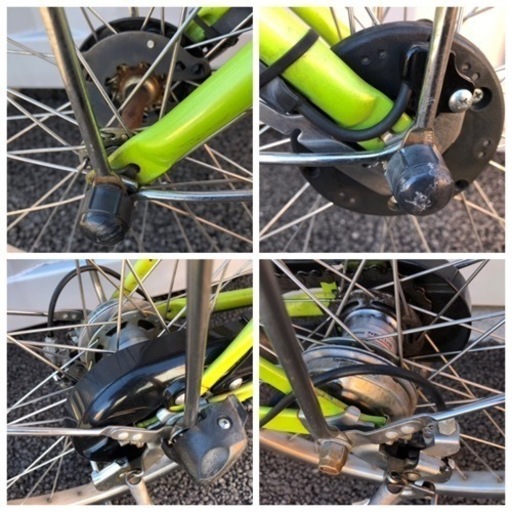 No.224【パナソニック電動アシスト,内装3段変速】★激安★ 中古自転車 ママチャリ  24インチ 軽整備済み 安い 防犯登録 町田