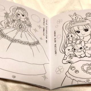 リカちゃんのぬり絵本 3冊セットの画像