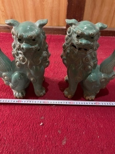 シーサー雄と雌　