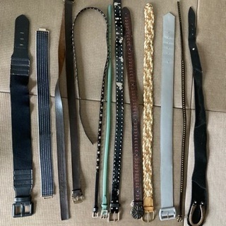 レディースベルト11本　本革製品メイン