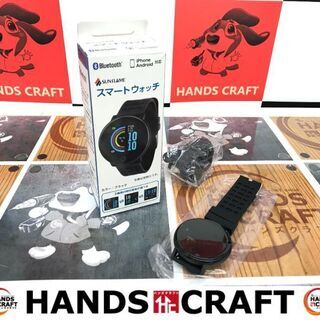 ✨サンフレイム 未使用 スマートウォッチ BSM02-BK✨うる...