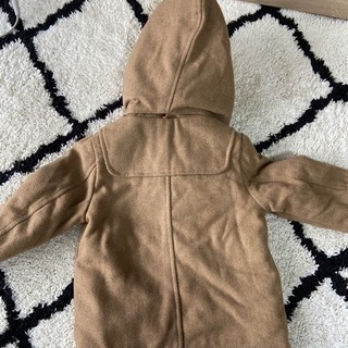 95cmキッズダッフルコートの画像