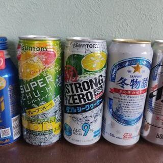 【取引中】ビール、酎ハイ等8本の画像