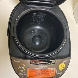 IH炊飯ジャー ＜炊きたて＞ 5.5合 tacook JKT-L100TP パールブラウン   5000円の画像