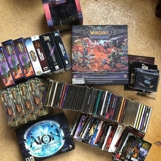 ウォークラフト、スターウォーズ輸入版PCゲームソフト・トレーディングカード・フィギュア…etcの画像