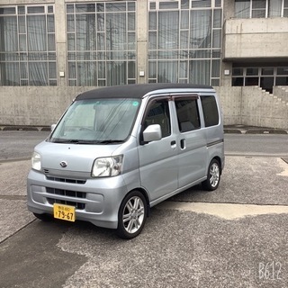 平成24年　ハイゼットカーゴ　車検付　純正ナビアルミバックカメラ　4速ATの画像