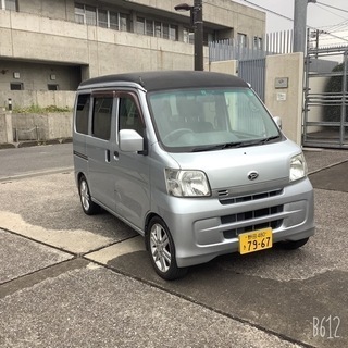 平成24年　ハイゼットカーゴ　車検付　純正ナビアルミバックカメラ　4速ATの画像