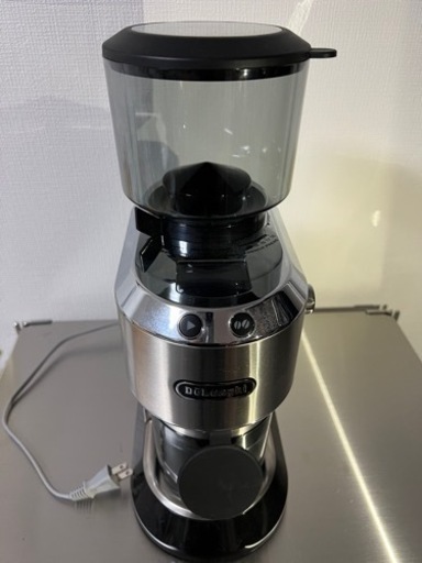 デロンギ コーン式コーヒーグラインダー デディカ メタルシルバー KG521J…