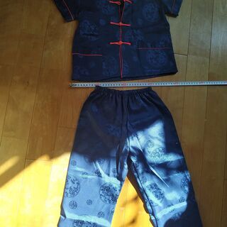【高品質】チャイナドレス　ハロウィーンなどに　パジャマ　上下セット
