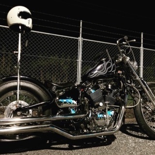 スティード400 フルカスタム steed vls カスタム ホンダ honda　の画像
