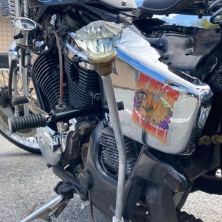 スティード400 フルカスタム steed vls カスタム ホンダ honda　の画像
