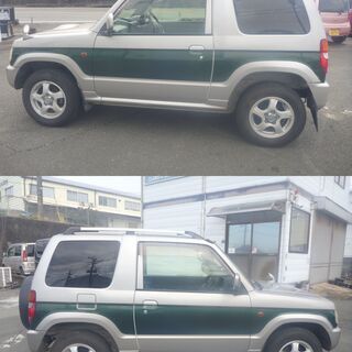 車検なが～いパジェロミニじゅうまんポッキリ！の画像