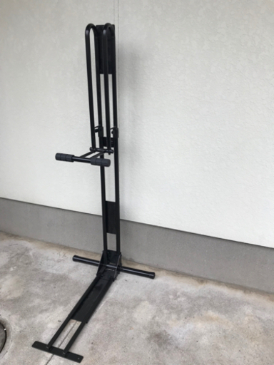 室内使用　縦型　バイクスタンド　自転車　一回使用