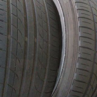 【引き取り限定】中古品　18インチ　トヨタ純正TRDホイール4本セット　★夏タイヤ装着付きです★　《型式　ZRR70Wから外し》の画像