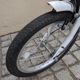 折りたたみ自転車 16インチ　BTM ヘッドライト、ワイヤーキー、サドルキー付の画像