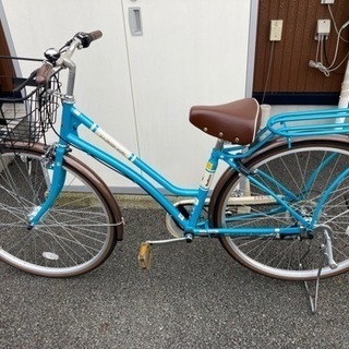 1ヶ月程しか使用していない自転車！27インチ、購入から半年