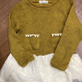 キッズニットチェニック　120センチ