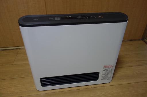 ガスファンヒーター　ガスコード付き