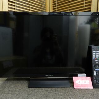 【配送無料】★美品★ SONY/ ソニー 24V型 ハイビジョン 液晶テレビ ブラビア 外付けHDD裏番組録画対応 KJ-24W450E