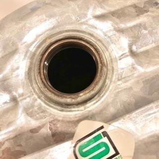 【ネット決済・配送】萬年　トタン湯たんぽ　日本製　レトロ　年代物　ヴィンテージ  アンテーク　尾上製作所　昭和 Japanese hot water bottle yutampo old retro vintage antique made in Japan の画像