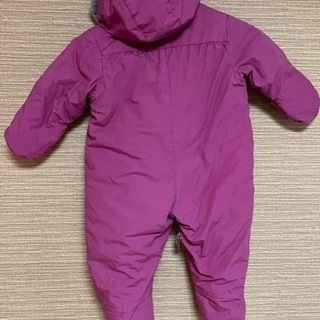 12m/74㎝プチバトーPETIT BATEAU ジャンプスーツ中綿入りの画像