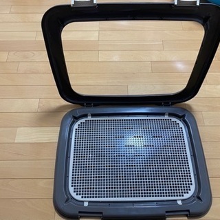 アイリスオーヤマ フチもれしにくいトレーニングペットトレー ブラウン ワイドサイズ用 49x63x3.5センチメートル (x 1)の画像