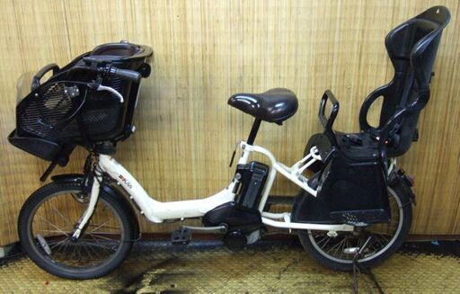 関東無料配達☆ ヤマハPA20KXL PAS Kiss miniXL 8.7Ａｈ20インチ 3人乗り対応車種　内装3段変速  電動アシスト