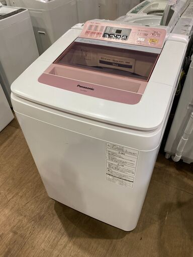 【愛品館市原店】パナソニック 2014年製 8.0kg/2.0kg洗濯機 NA-FA80H1【管理I4S029705-104】