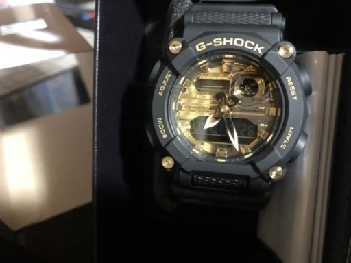 G-SHOCK CASIO 新品 ブラック ゴールド あと2日