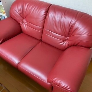 引越しのため急募！＜10/27まで＞目立つ傷なし美品　2人掛けソ...
