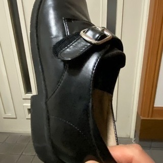 男の子の革靴　(サイズ21)の画像