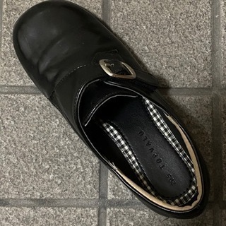 男の子の革靴　(サイズ21)の画像