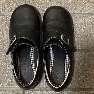 男の子の革靴　(サイズ21)の画像