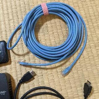 光BOX 光LINKHB-1000&LANケーブル2本の画像