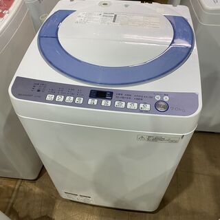 【愛品館市原店】SHARP 2016年製 7.0kg洗濯機 ES-T708A【管理I4S029731-104】