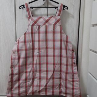 起毛　あったか　エプロンの画像