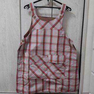 起毛　あったか　エプロンの画像