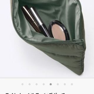 ライトナ・キルティングポーチ カーキ色【新品・未開封】の画像